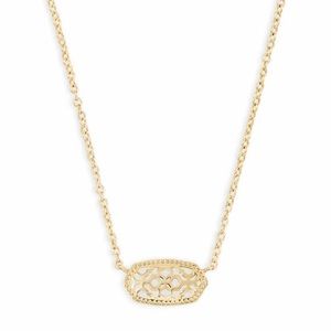 Kendra Scott Elisa Necklace Gold Filigree